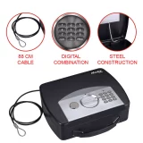 Master Lock Portable Safe with Electronic Combination & Security Cable - Image 3