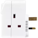 Masterplug 3-Way Socket Adaptor with On/Off Switches - Image 4