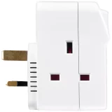 Masterplug 3-Way Socket Adaptor with On/Off Switches - Image 6
