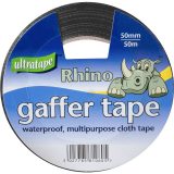 Heavy Duty Black Duct Tape – 50mm x 50m Waterproof - Image 2