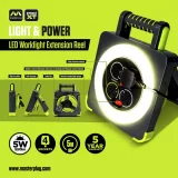 Masterplug Pro-XT 4-Socket 5m Extension Lead - Heavy Duty Power Strip - Image 18