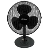 Challenge 12-Inch Desk Fan – Black Oscillating Cooling Fan - Image 2
