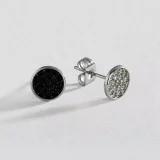 Revere Men's Cubic Zirconia Stud Earrings - 2-Pair Set for Men - Image 2