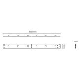 Sensio Primo Dart Flexible LED Strip – 24V, 3000K, Dimmable, IP20, 405 Lumens/m - Image 6