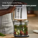 Kenwood CHP61.100WH Mini Chopper – EasyChop Food Processor in White - Image 4
