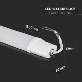 V-TAC 1500mm LED Batten Light IP65 – 48W 6500K 5200lm Weatherproof - Image 5