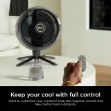 Shark FlexBreeze 13-Inch Standing Fan – Modern Black with Oscillation - Image 5