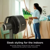 Shark FlexBreeze 13-Inch Standing Fan – Modern Black with Oscillation - Image 6