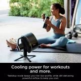 Shark FlexBreeze 13-Inch Standing Fan – Modern Black with Oscillation - Image 9