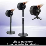 Shark FlexBreeze 13-Inch Standing Fan – Modern Black with Oscillation - Image 10