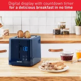 Tefal TT6934G0 Sense 2-Slice Toaster - Navy Blue, Premium Design - Image 3