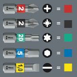 Wera Gold Bi-Torsion PZD 2 Screwdriver Bit 50mm - Durable & Precision - Image 2