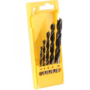 DeWalt Brad Point Wood Drill Bit Set - Precision Drill Bits for Woodworking