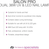 Rio Professional Gel Nail Lamp – UV & LED Curing Light - Image 7