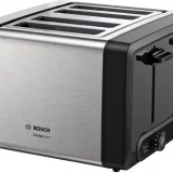 Bosch DesignLine 4-Slice Toaster – Stainless Steel (TAT4P440GB) - Image 2