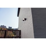 Lutec 23W LED Twin Security Light - IP54, 1700lm, Black, 4000K for Outdoor Use - Image 4