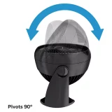 Honeywell Turbo Black 10-Inch Desk Fan - Compact & Quiet Cooling Fan - Image 5