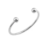 Revere Men's Stainless Steel Torque Bracelet - Image 2