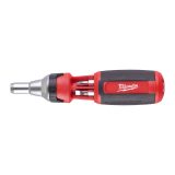 Milwaukee 9-in-1 Ratchet Screwdriver with Interchangeable Bits - Image 3