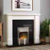 Dimplex Dakota 2kW Inset Electric Fire – Modern Chrome Finish - Image 1