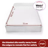 Silentnight Single Electric Underblanket with Comfort Control - Image 4