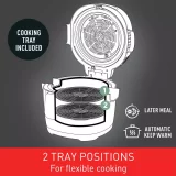 Tefal Actifry Air Fryer MY7418G1 6L - Black & Multi-Cook Function - Image 8