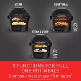 Tefal Actifry Air Fryer MY7418G1 6L - Black & Multi-Cook Function - Image 10