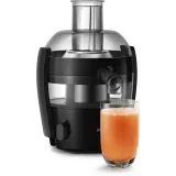 Philips HR1832/01 Compact Juicer – Black | Small Powerful Juicer - Image 1