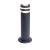 Outdoor Bollard Light GU10 by Lutec – IP44 Rated, Dark Grey Finish - Image 2