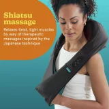 HoMedics Shiatsu Neck & Shoulder Massager – Therapeutic Heat & Deep Tissue Relief - Image 3