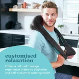 HoMedics Shiatsu Neck & Shoulder Massager – Therapeutic Heat & Deep Tissue Relief - Image 4