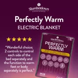 Slumberdown King Dual Luxury Electric Blanket - Perfectly Warm & Comfortable - Image 1