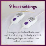 Slumberdown King Dual Luxury Electric Blanket - Perfectly Warm & Comfortable - Image 3