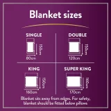 Slumberdown King Dual Luxury Electric Blanket - Perfectly Warm & Comfortable - Image 7