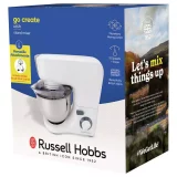 Russell Hobbs Go Create Stand Mixer - 27500 | White, Stylish & Durable - Image 3