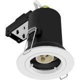 White Fire Rated GU10 Recessed Downlight – Cast Design - Image 2