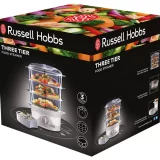Russell Hobbs 3-Tier Plastic Food Steamer 21140 – Healthy Steaming for Home Cooking - Image 6