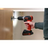 Black & Decker 18V Drill Driver with 1 x 1.5Ah Lithium Battery - Image 6