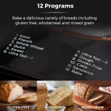 Tower T11003 Digital Bread Maker - Black, Programmable & Compact - Image 3
