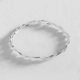 Handmade Revere Braided Sterling Silver Bracelet - Image 2