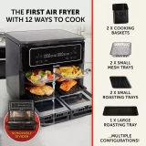 Breville Halo Flexi 11L Air Fryer & Oven Combo – Black (VDF130) - Image 3