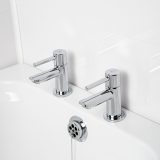 Ebb + Flo Pentle Pillar Taps for Bathtubs - Image 1