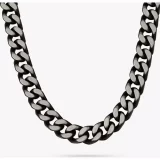Revere Men's Vintage Stainless Steel Curb Chain Necklace - Image 2