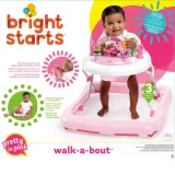 Bright Starts JuneBerry Baby Walker with Easy Mobility - Safe & Fun for Infants - Image 6