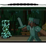 PDP Nintendo Switch Realmz Travel Case Plus Glow - Minecraft Edition - Image 7