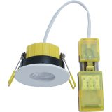 Wessex LED Downlight 6W – Fire Rated, Dimmable, IP65, 3CCT, 630lm, Easy Fit with Replaceable Bezel - Image 2