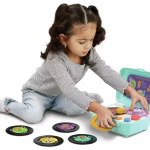 VTech Kids' Record Player – Interactive Music Toy for Ages 1+