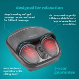 HoMedics Cosy Comfort Foot Massager with Heat & Vibration - Image 2
