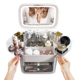 Rio Ultimate Beauty Vanity Case – Makeup & Cosmetic Organizer - Image 2