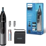 Philips Eyebrow and Nose Trimmer NT3650/16 - Gentle Hair Removal - Image 2